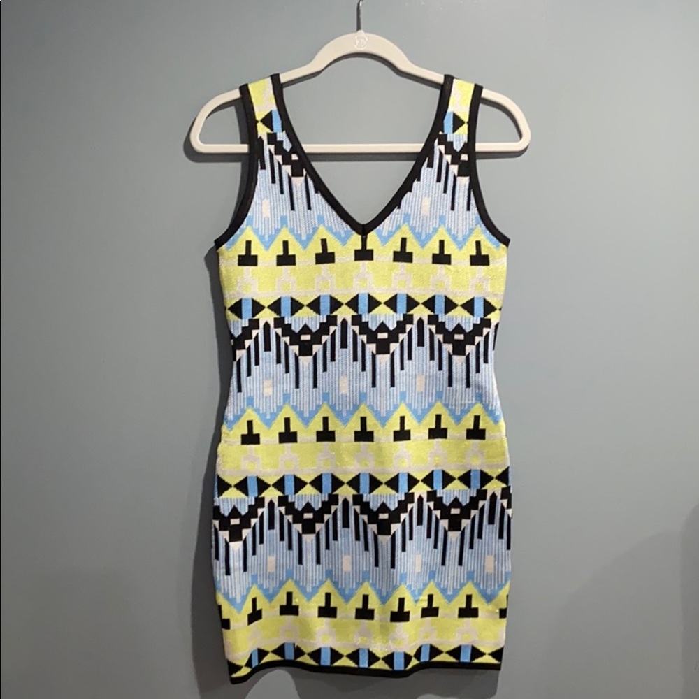 Aztec Print Tank Dress